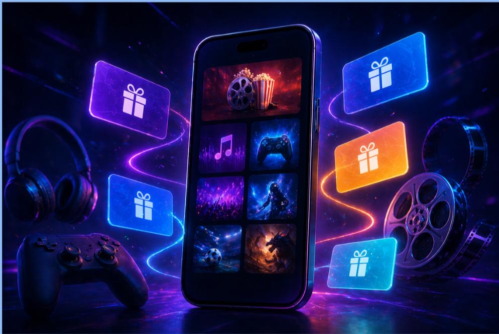 Top 10 Entertainment Gift Cards to Buy in 2026