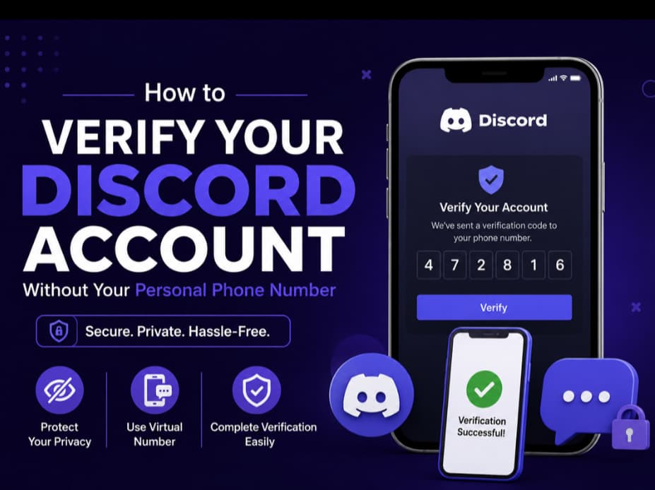 How to Verify Discord Account Without Your Personal Phone Number