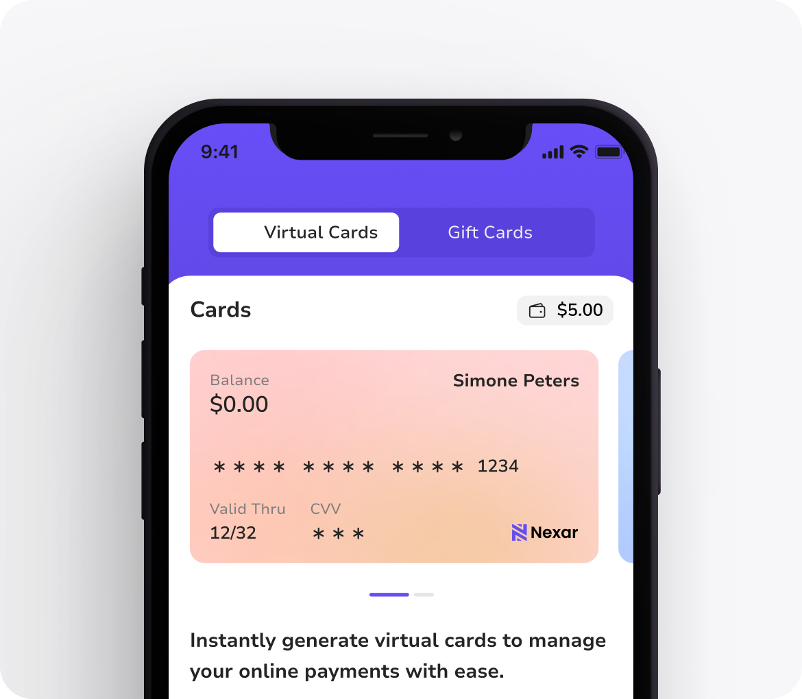 Virtual Gift Cards