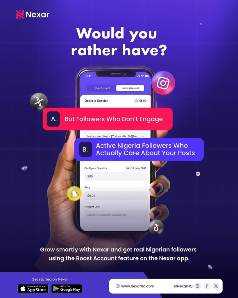 Boost your social media account