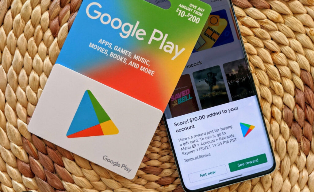 Buy Google Play Gift Cards Online