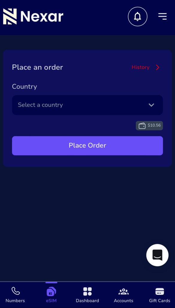 Activate eSIM on samsung