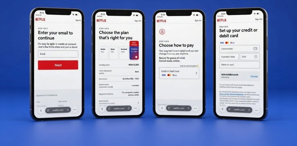 Pay for Netflix in Nigeria